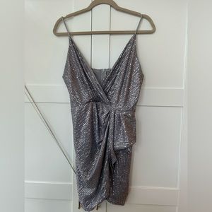 Area Silver Dress